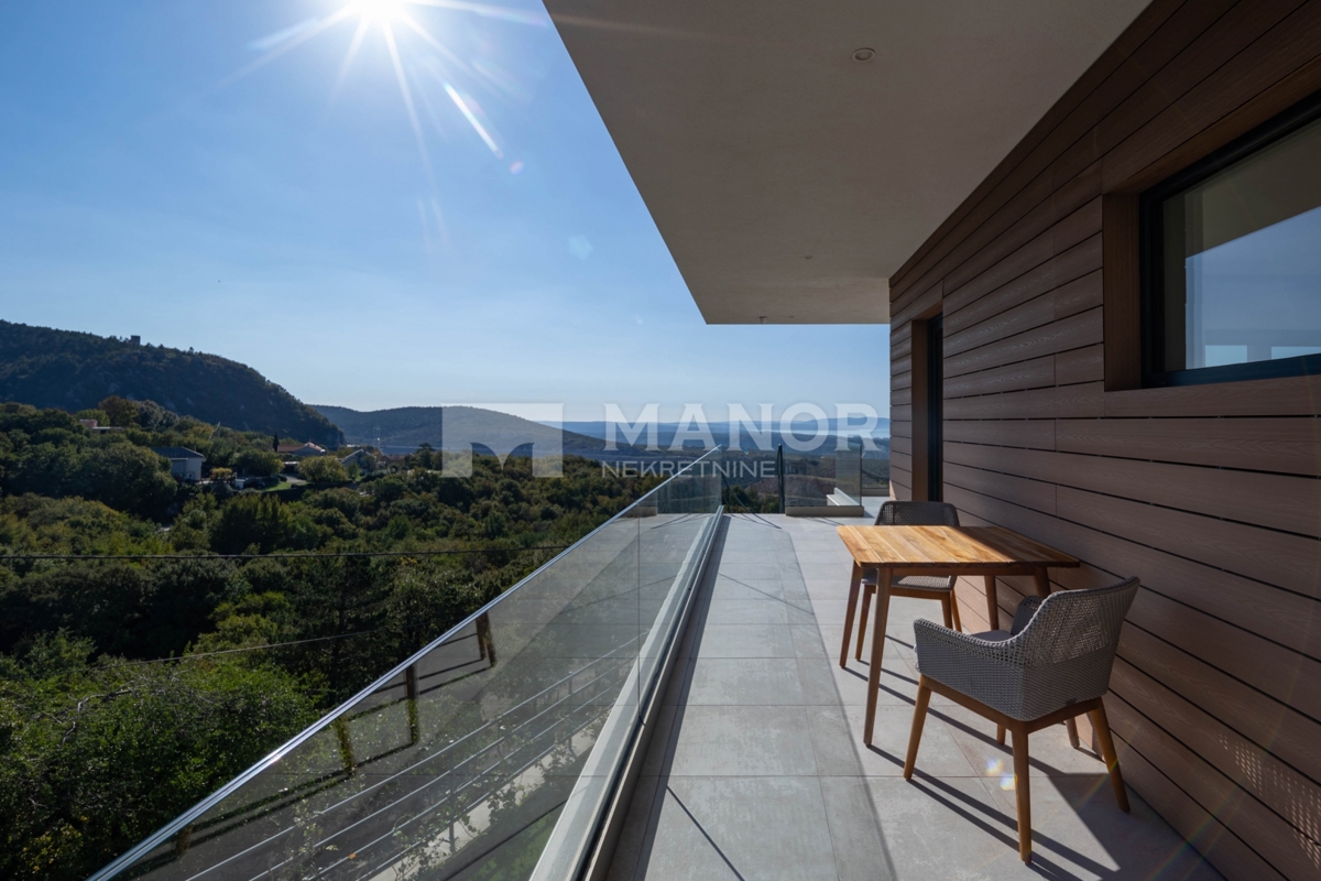 HRELJIN – Villa moderna con vista mare