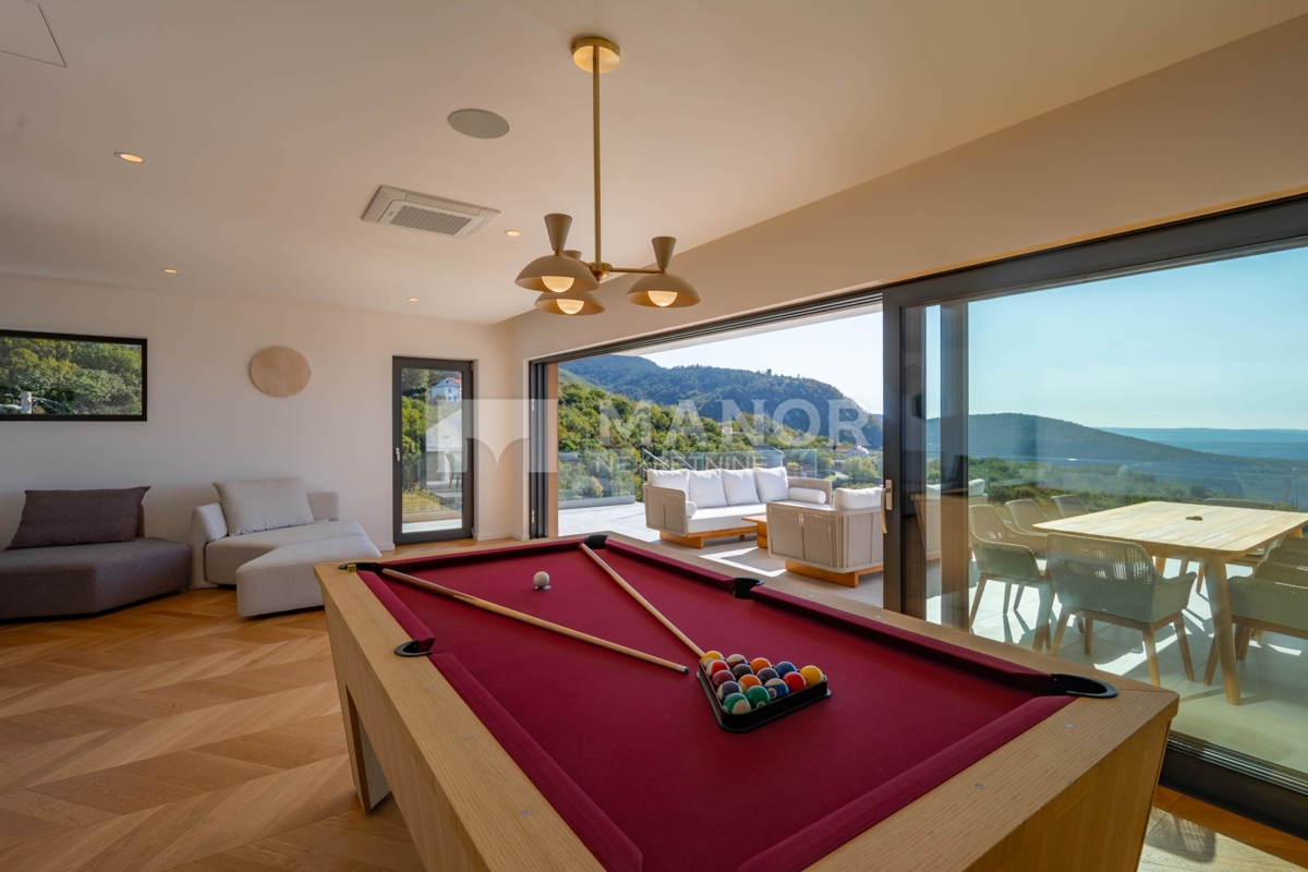 HRELJIN – Villa moderna con vista mare