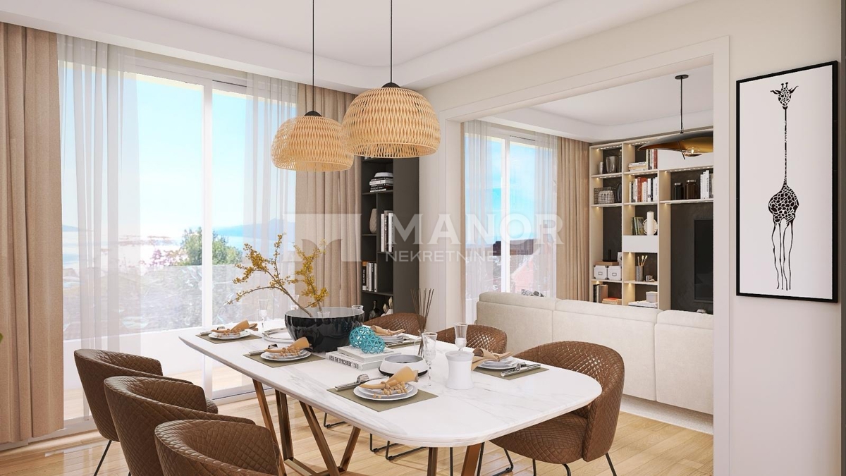 Appartamento Ćikovići, Kastav, 120m2