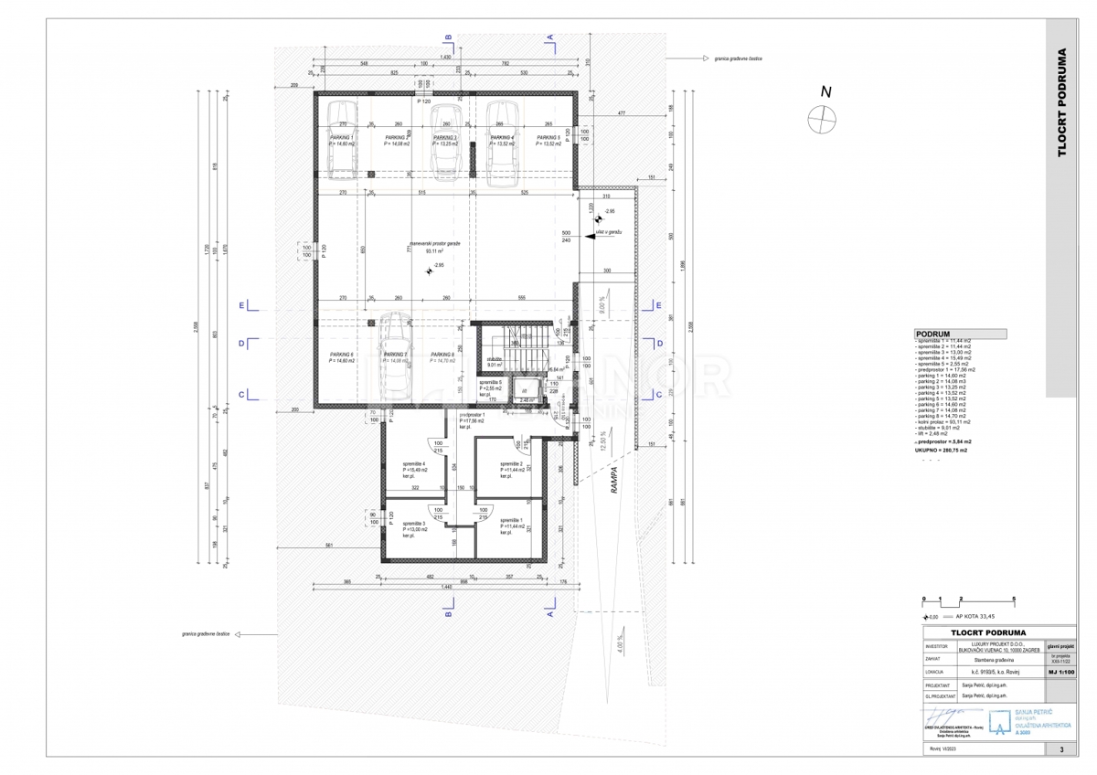 Appartamento Rovinj, 99,71m2