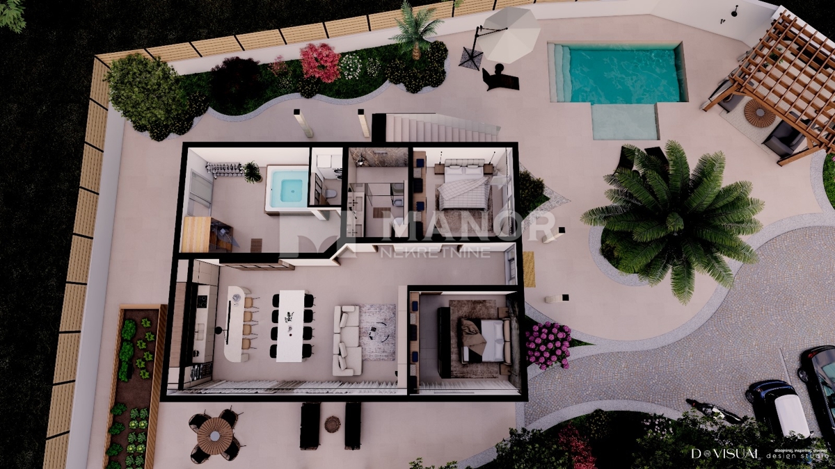 Appartamento Srdoči, Rijeka, 145m2