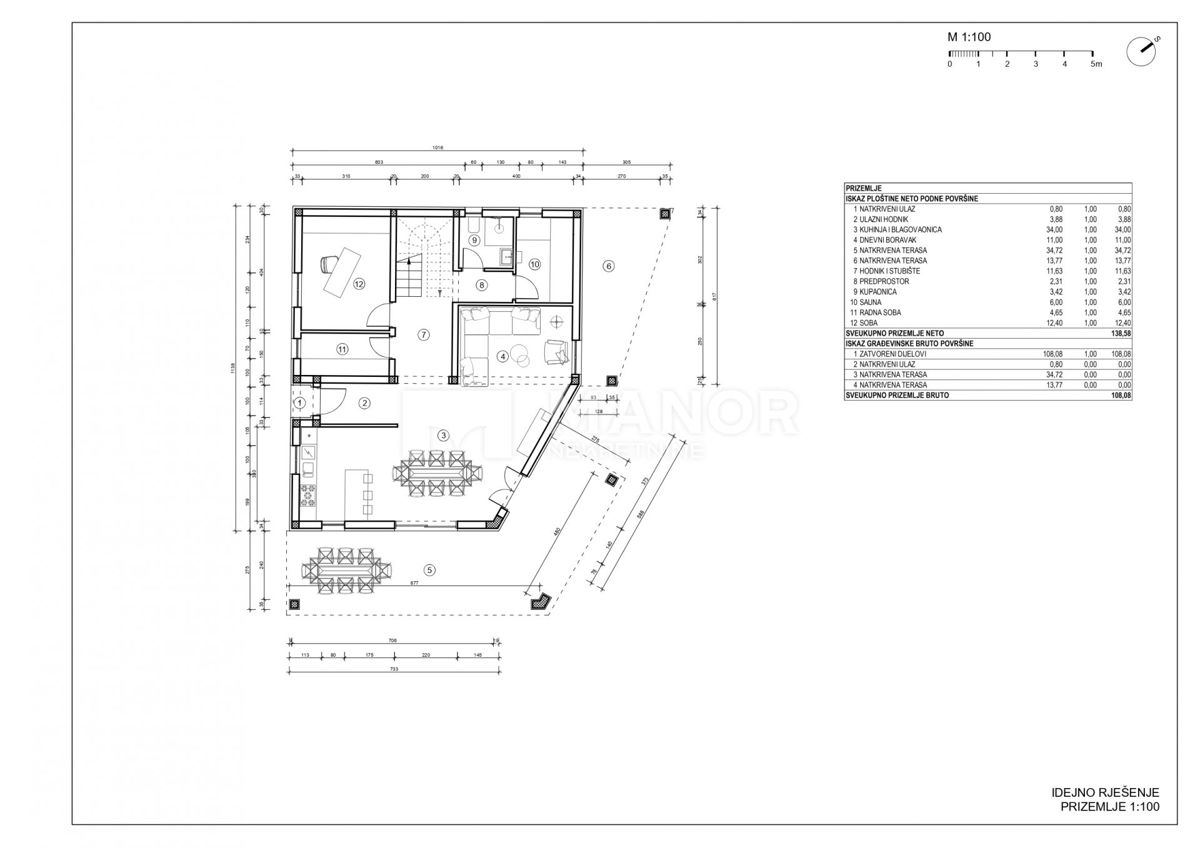 Casa Veprinac, Opatija - Okolica, 194,64m2