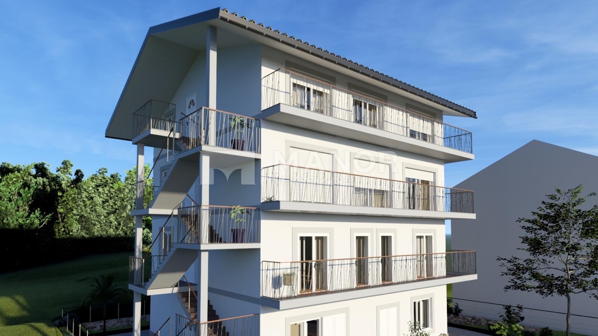 Appartamento Ćikovići, Kastav, 113m2