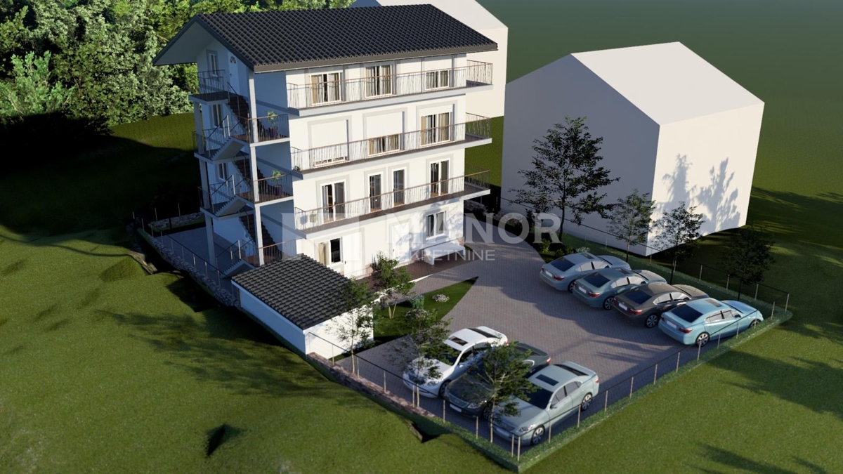 Appartamento Ćikovići, Kastav, 113m2