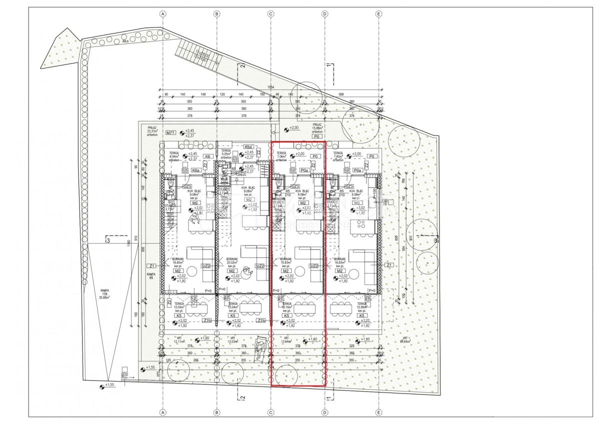Appartamento Krk, 89m2