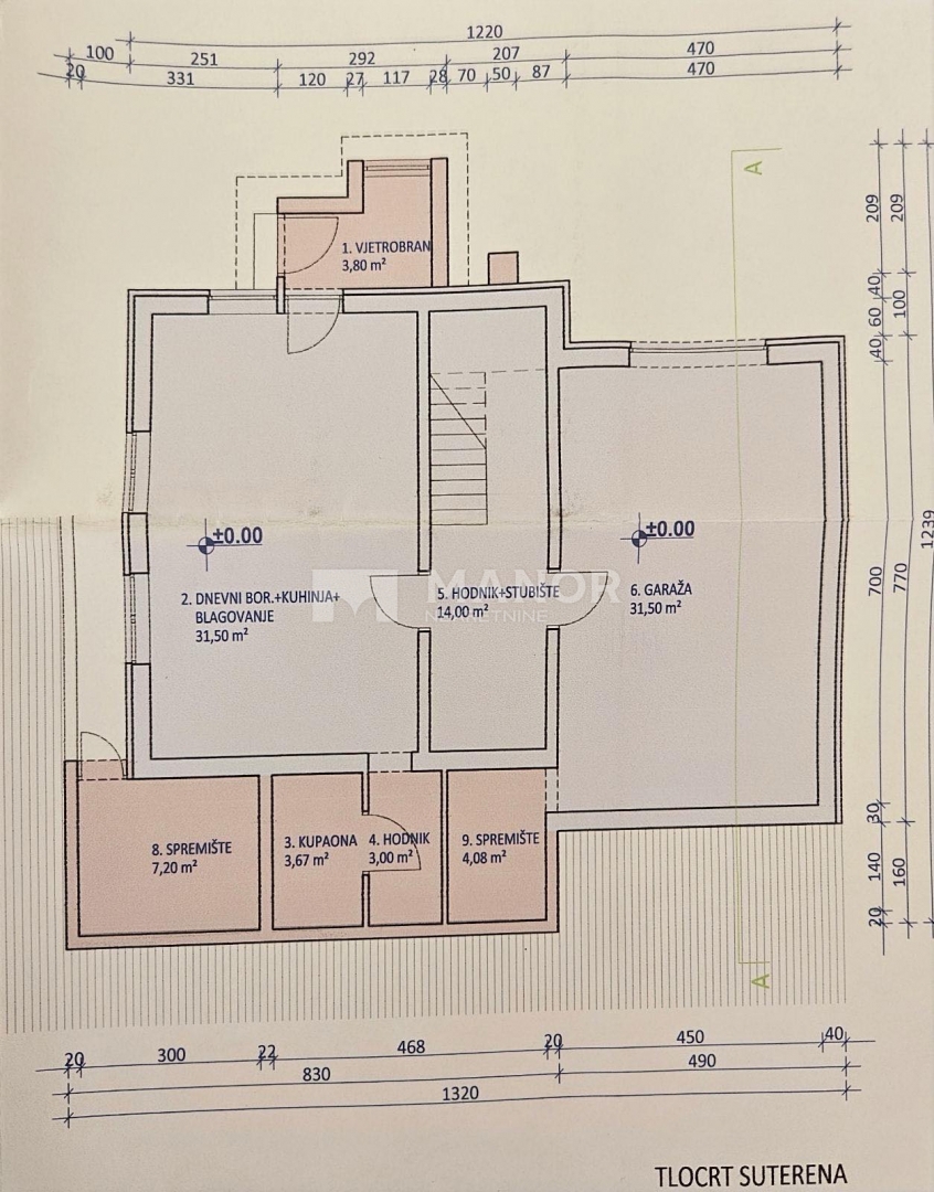 Casa Trinajstići, Kastav, 280m2