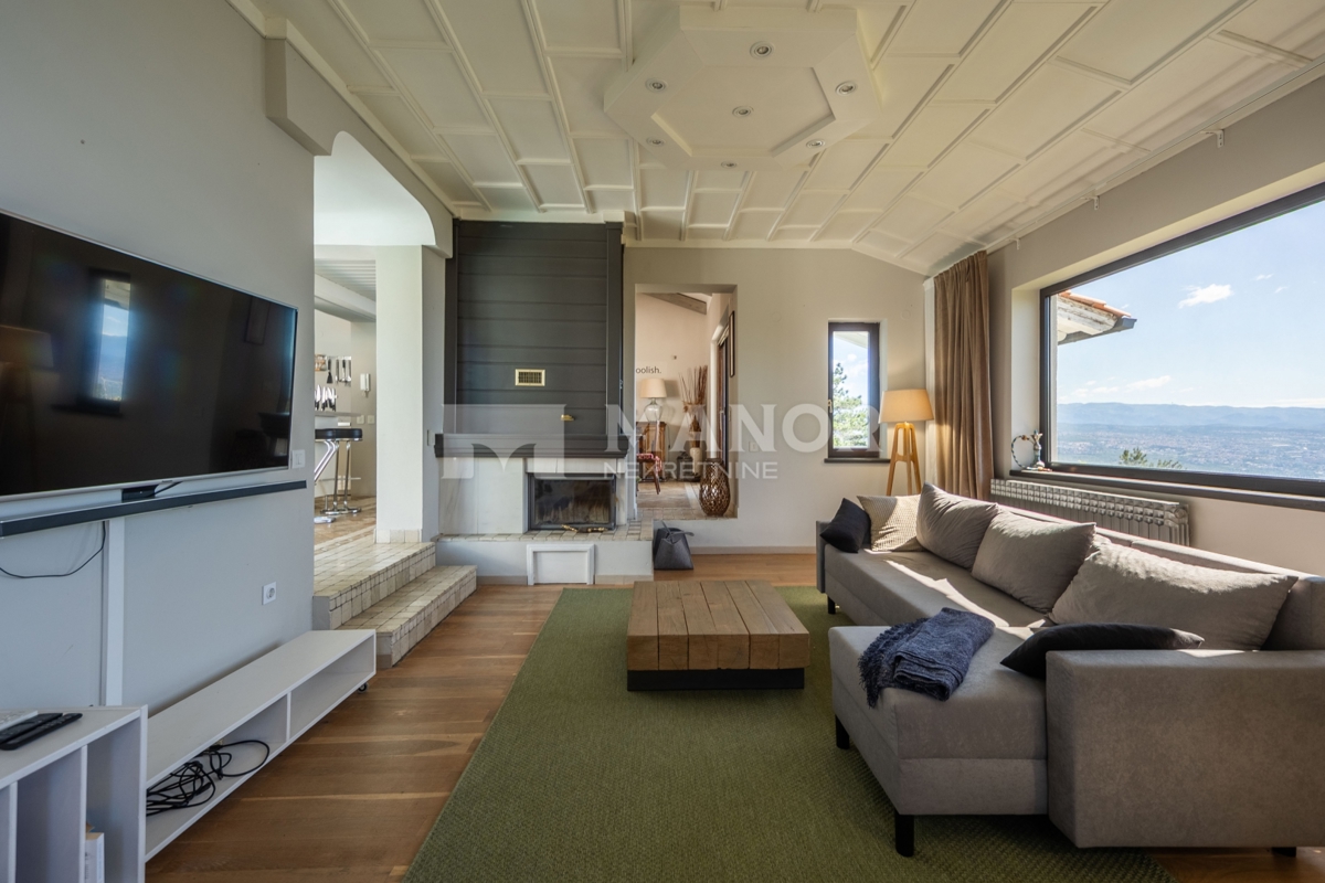 OPATIJA, VEPRINAC – Bella villa con piscina infinity e vista panoramica sul Quarnaro