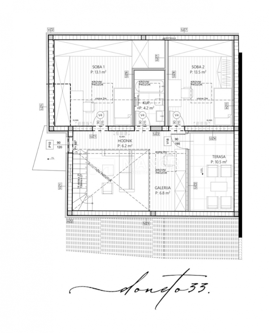 Appartamento Trsat, Rijeka, 1m2