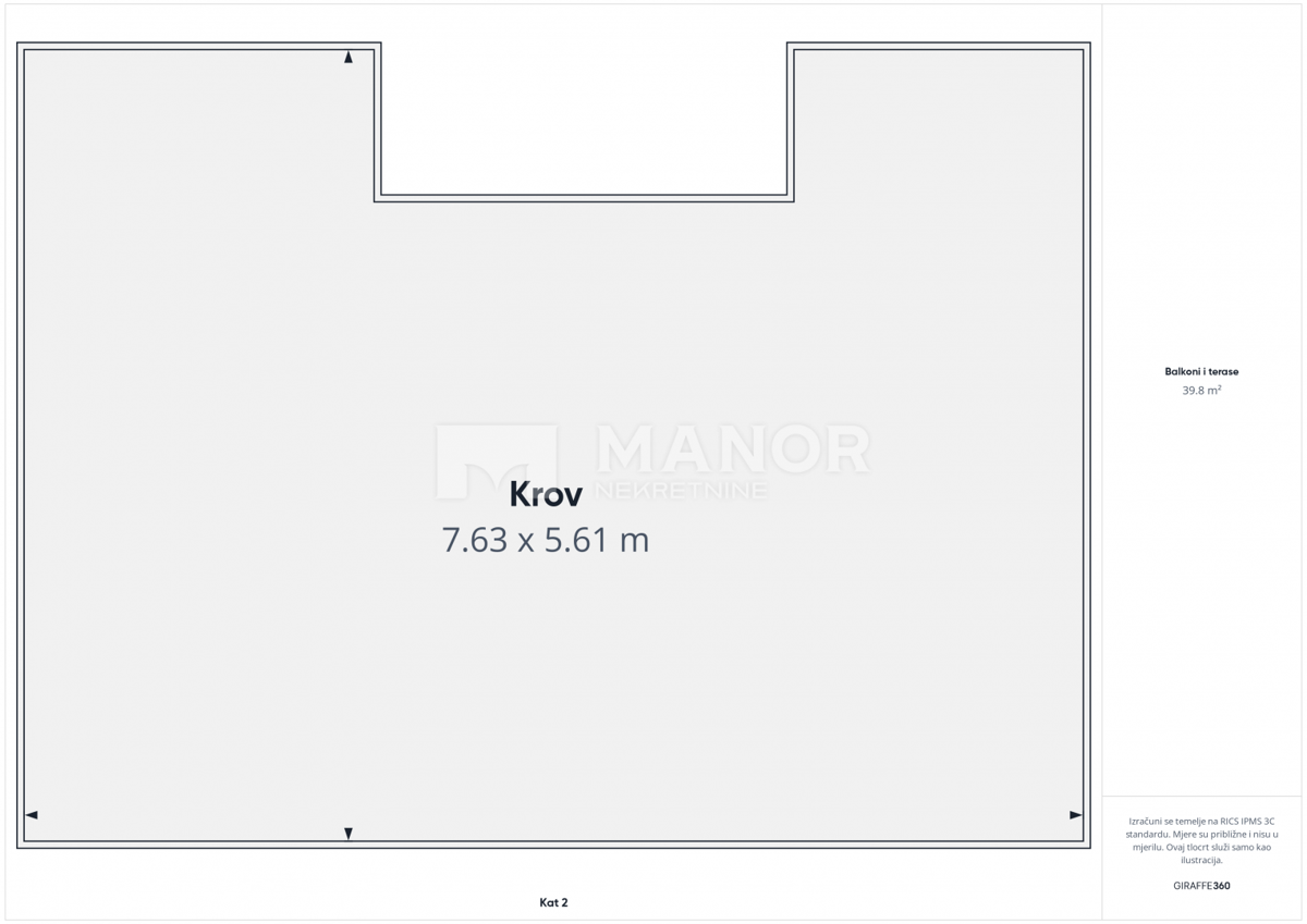 Appartamento Novi Vinodolski, 55m2