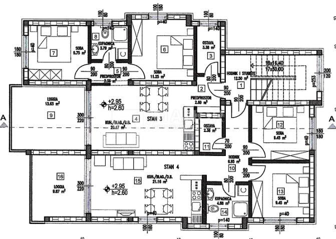 Appartamento Novi Vinodolski, 61m2