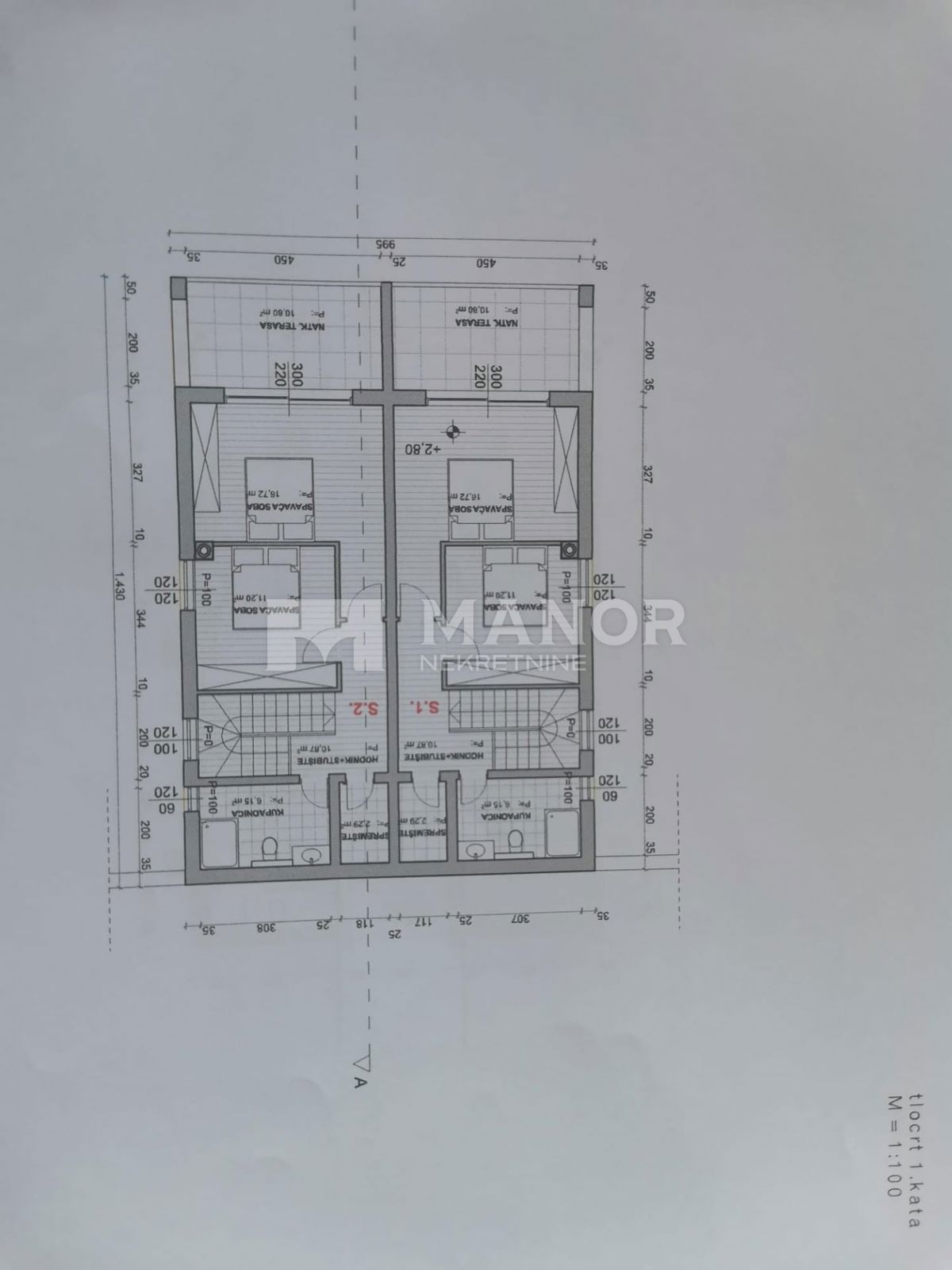 Appartamento Dramalj, Crikvenica, 101m2