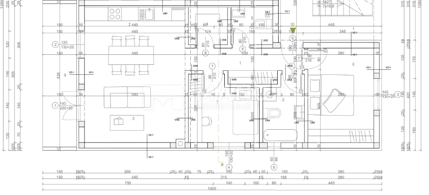 Appartamento Srdoči, Rijeka, 74m2