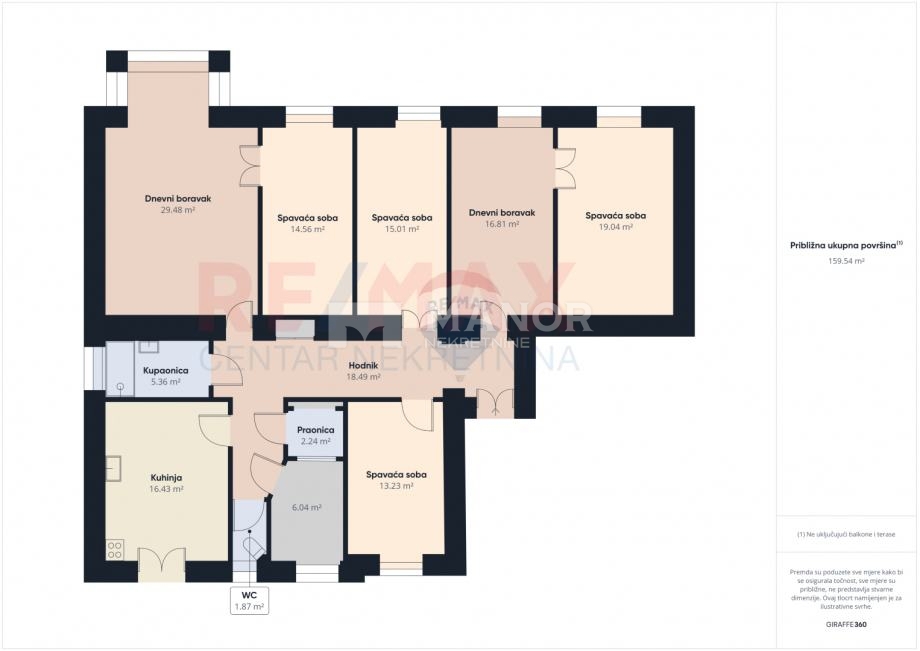 Appartamento Belveder, Rijeka, 159,12m2