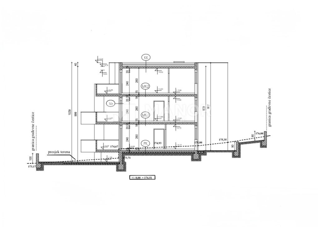 Appartamento Podmurvice, Rijeka, 54m2