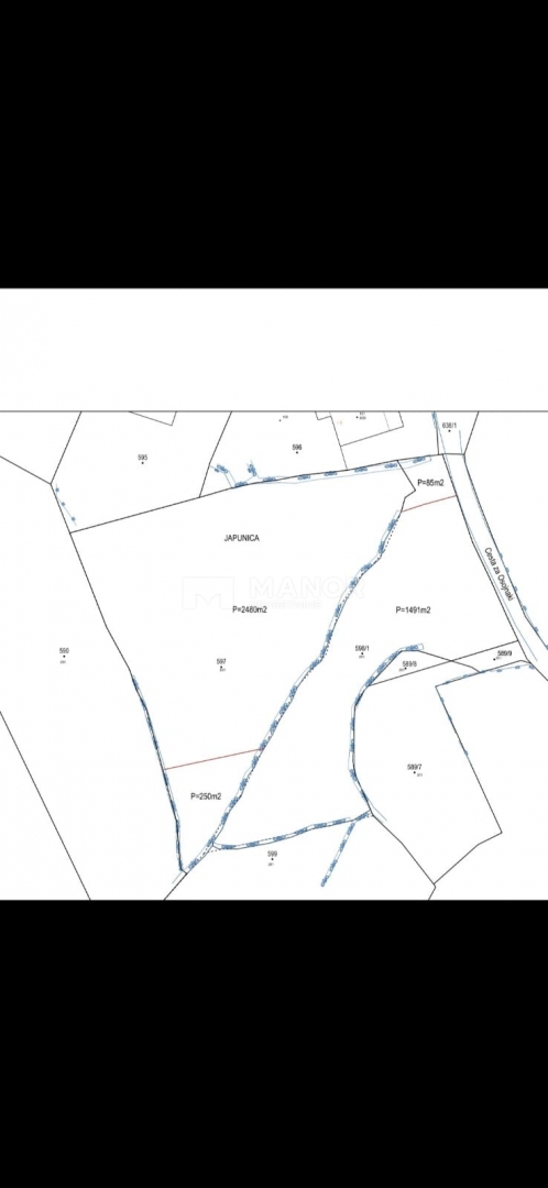 Terreno edificabile Matulji, 2.500m2