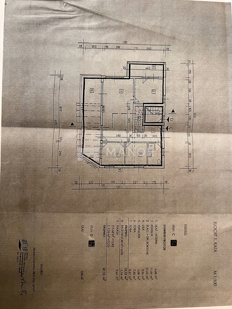 Appartamento Lovran, 74m2