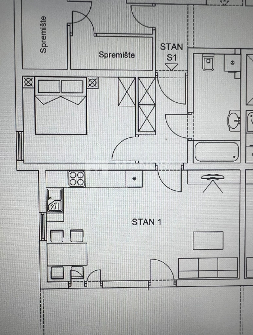 Appartamento Zamet, Rijeka, 68,30m2