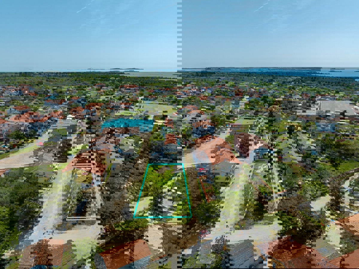 Progetto di 2 case con vista mare vicino a Fasana