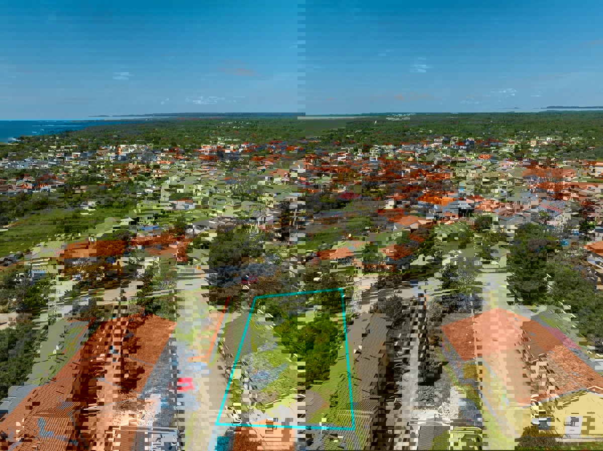 Progetto di 2 case con vista mare vicino a Fasana