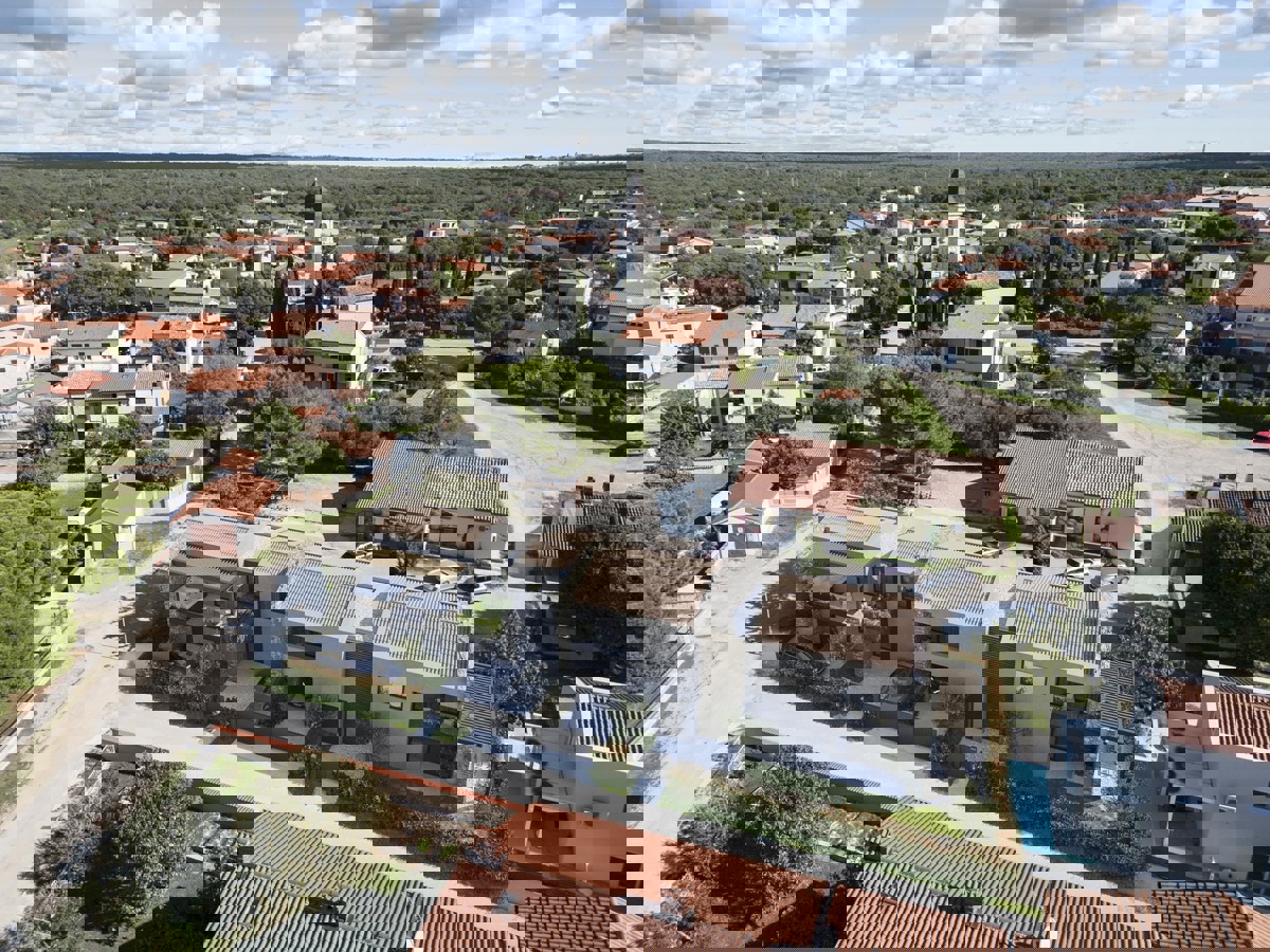 Progetto di 2 case con vista mare vicino a Fasana