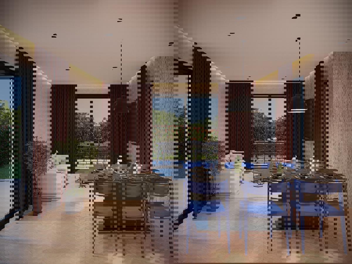 Progetto di 2 case con vista mare vicino a Fasana