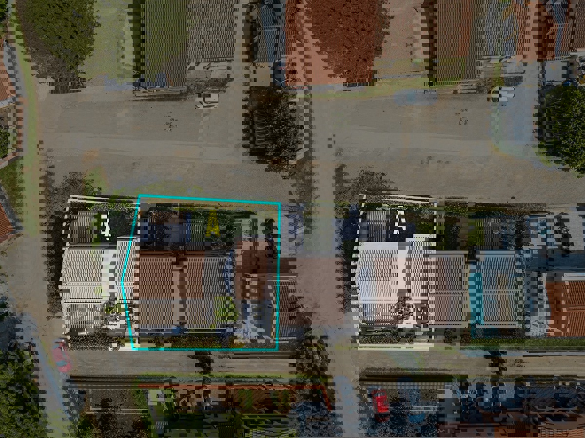 Progetto di 2 case con vista mare vicino a Fasana