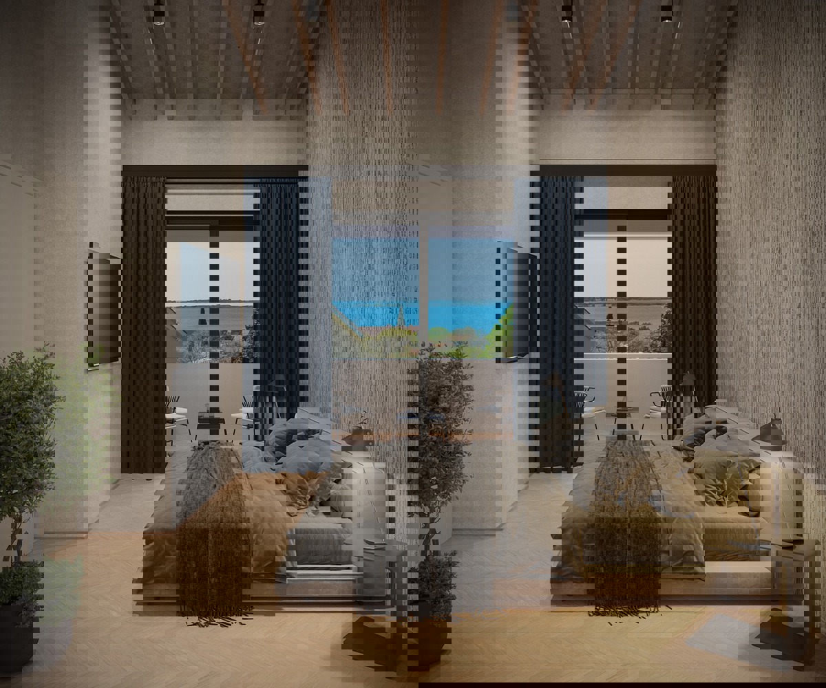 Progetto di 2 case con vista mare vicino a Fasana