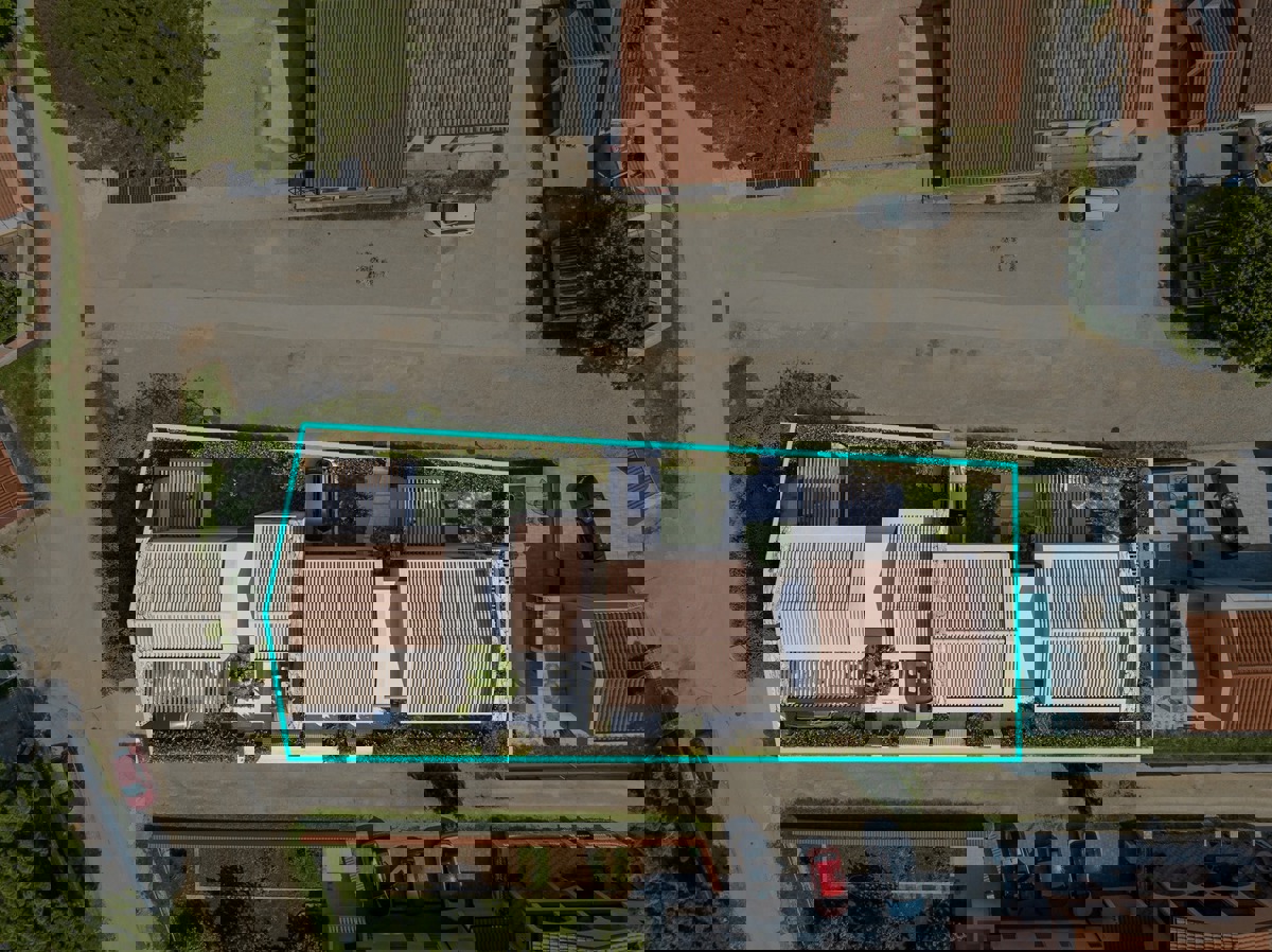 Progetto di 2 case con vista mare vicino a Fasana