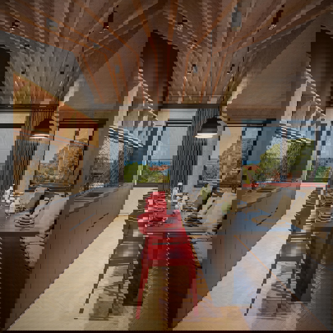 Progetto di 2 case con vista mare vicino a Fasana