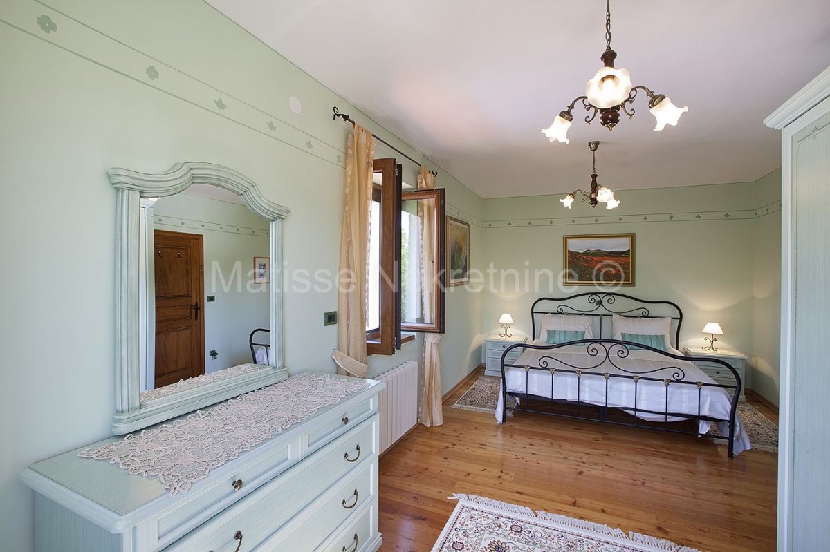 Istria, Rebići - Splendida Villa in Pietra con Piscina e Ampio Giardino