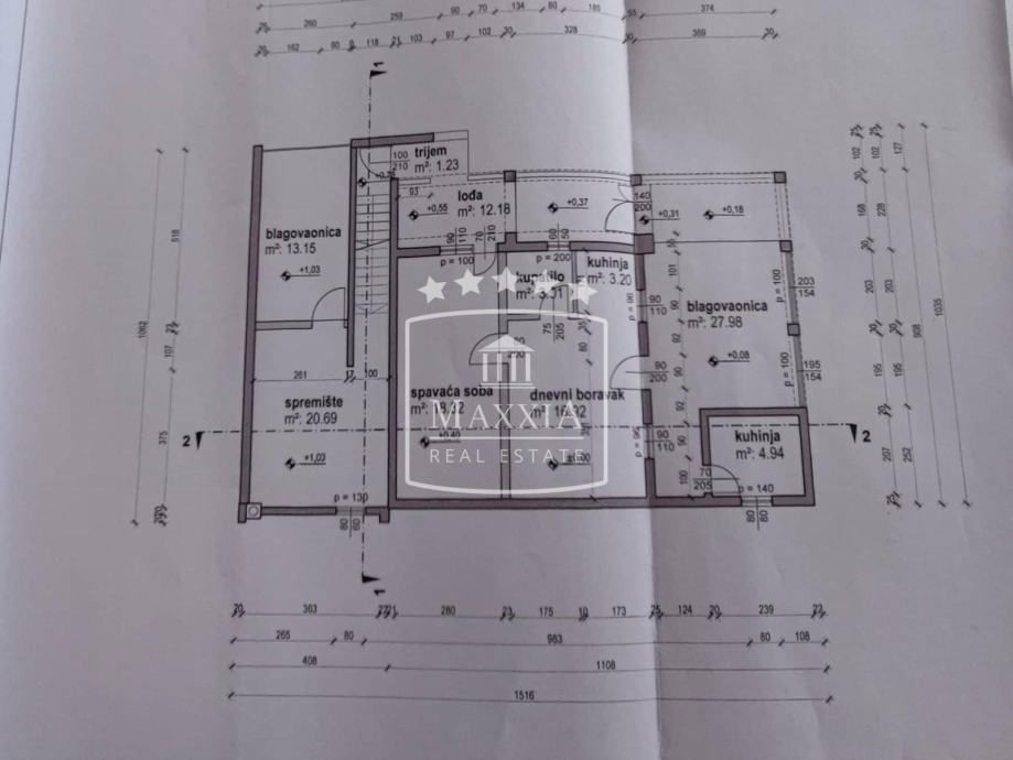 Casa Maslenica, Jasenice, 283m2