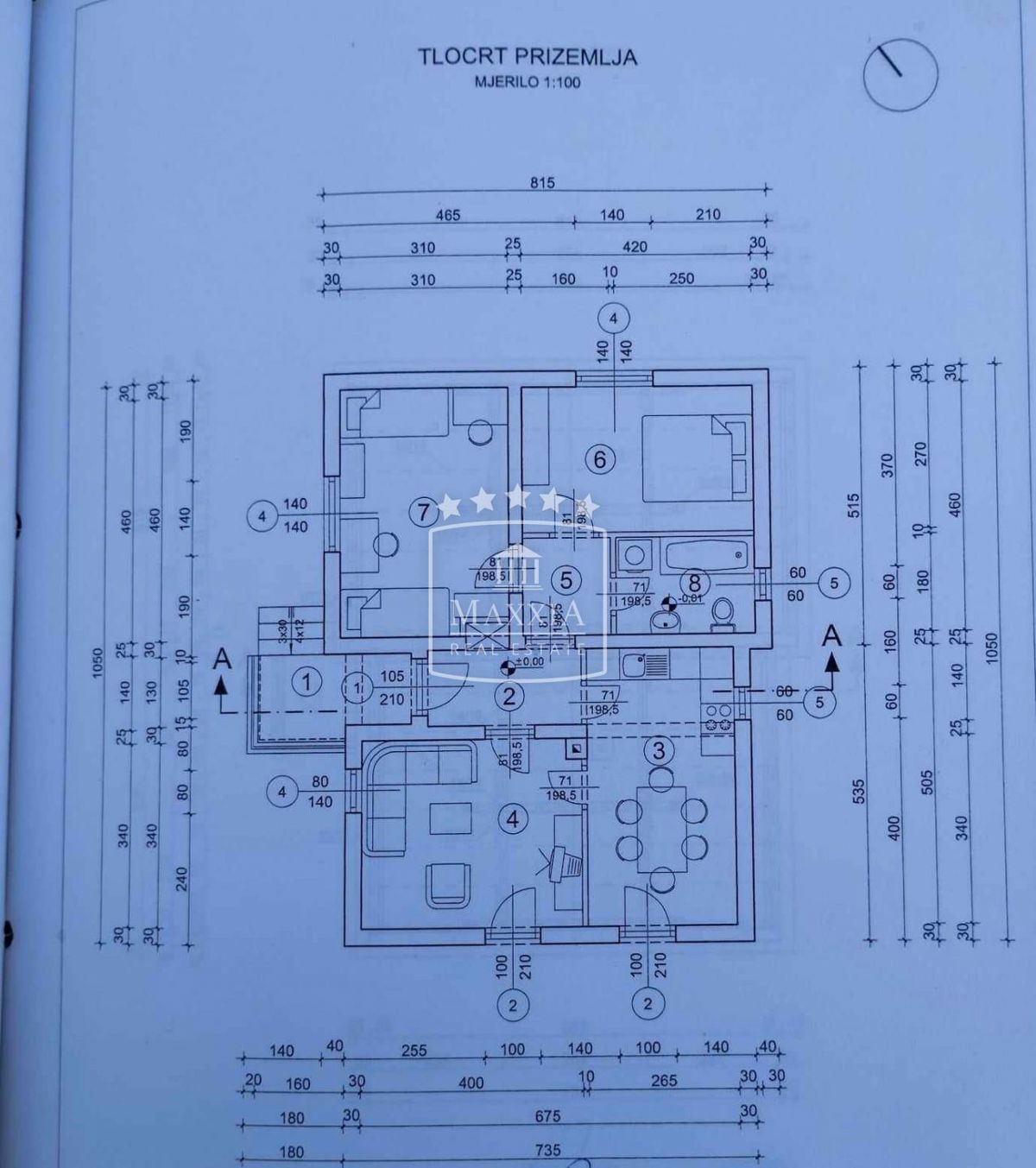 Casa Maslenica, Jasenice, 82m2