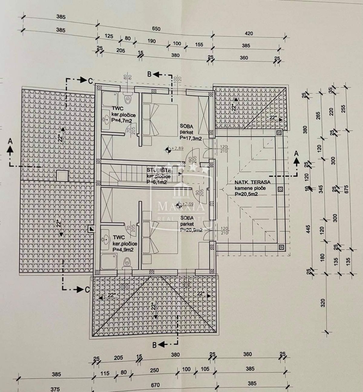 Terreno Pridraga, Novigrad, 1.047m2