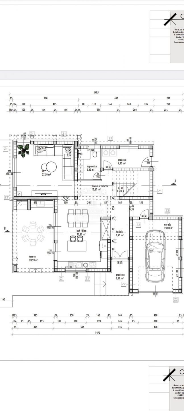 Casa Ljubač, Ražanac, 300m2