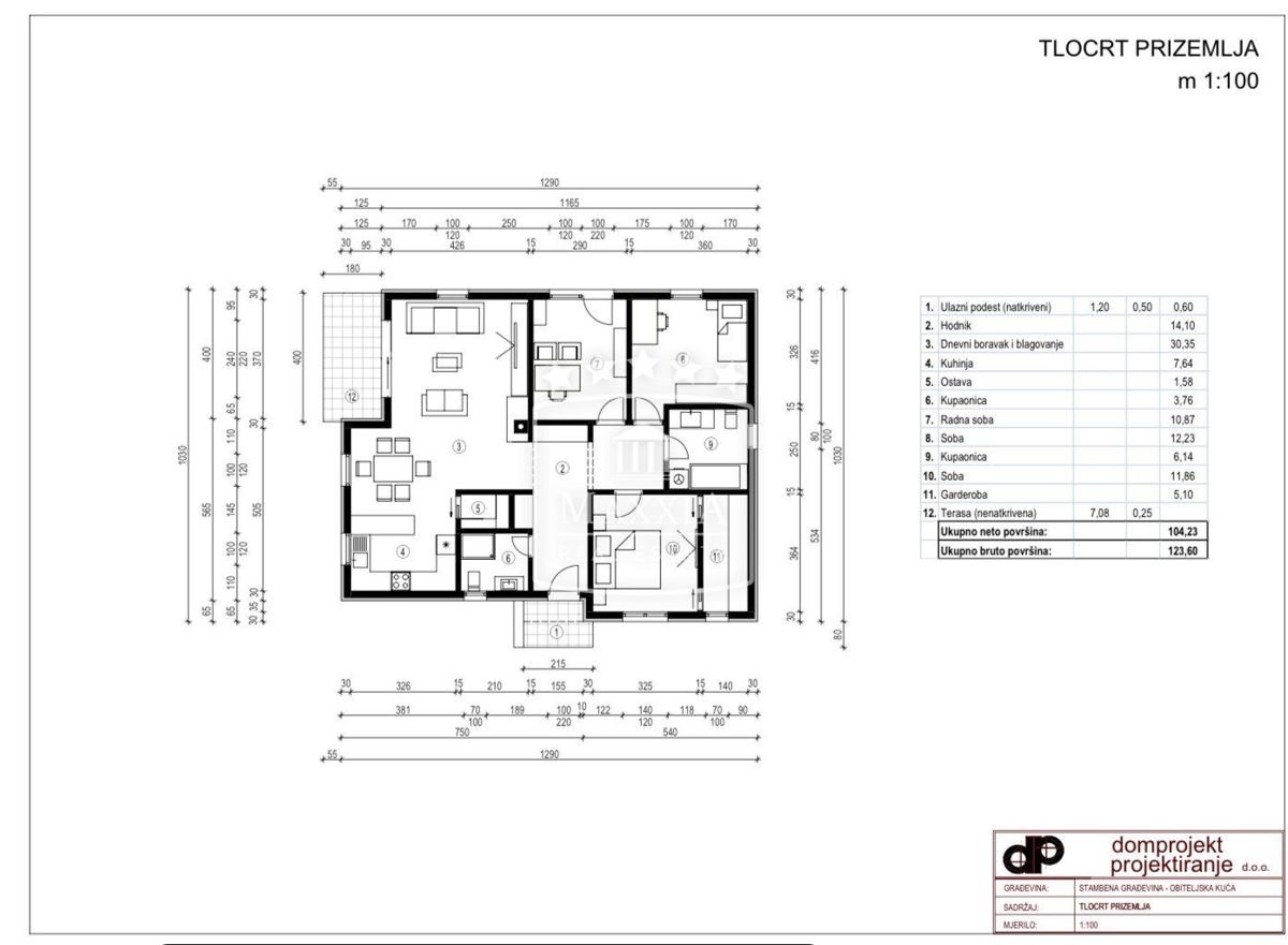 Casa Vrsi, 125m2