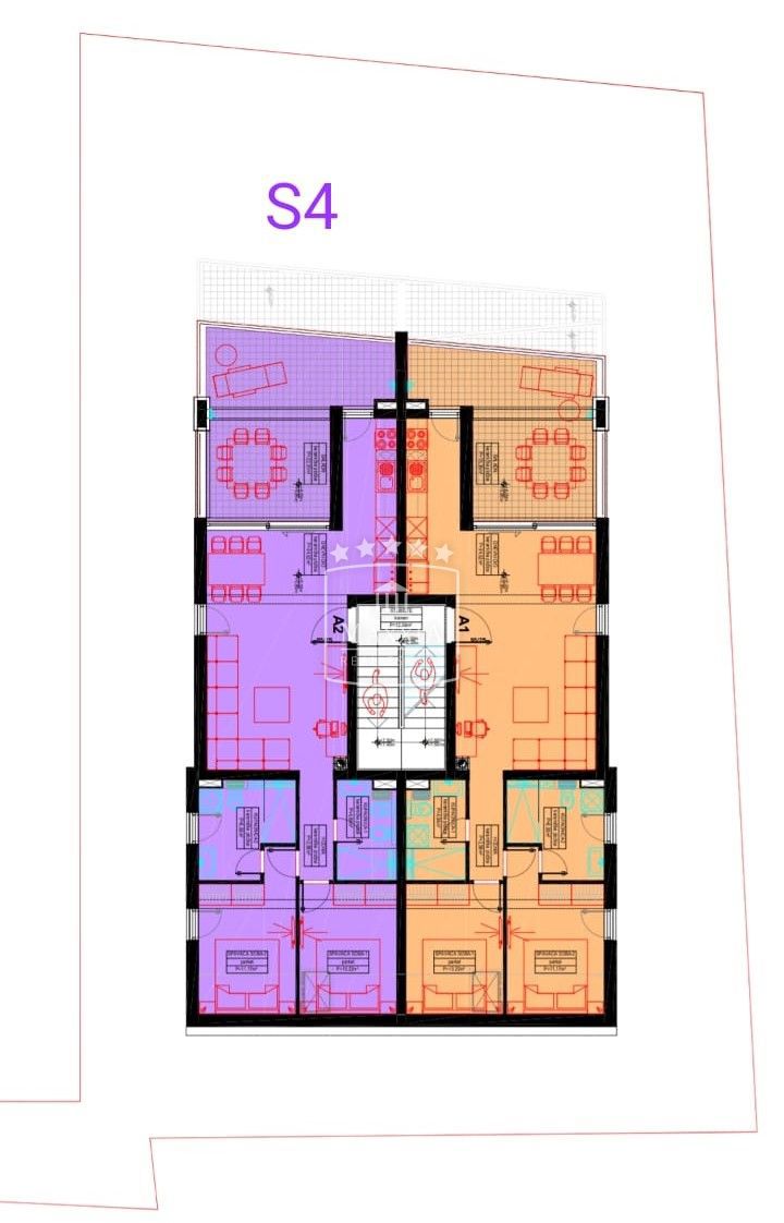 Appartamento Šimuni, Pag, 85,46m2