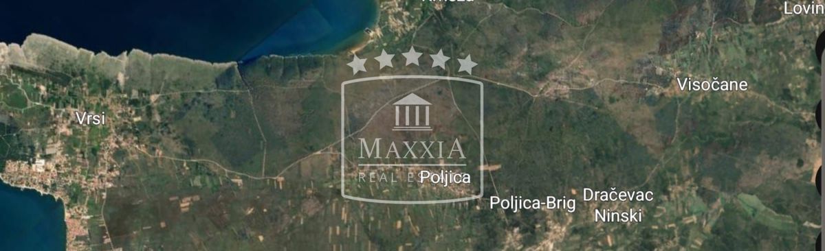 Terreno Dračevac Ninski, Poličnik, 1.621m2