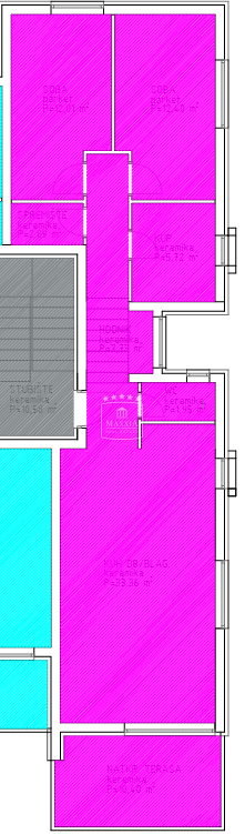 Appartamento Seline, Starigrad, 80,46m2