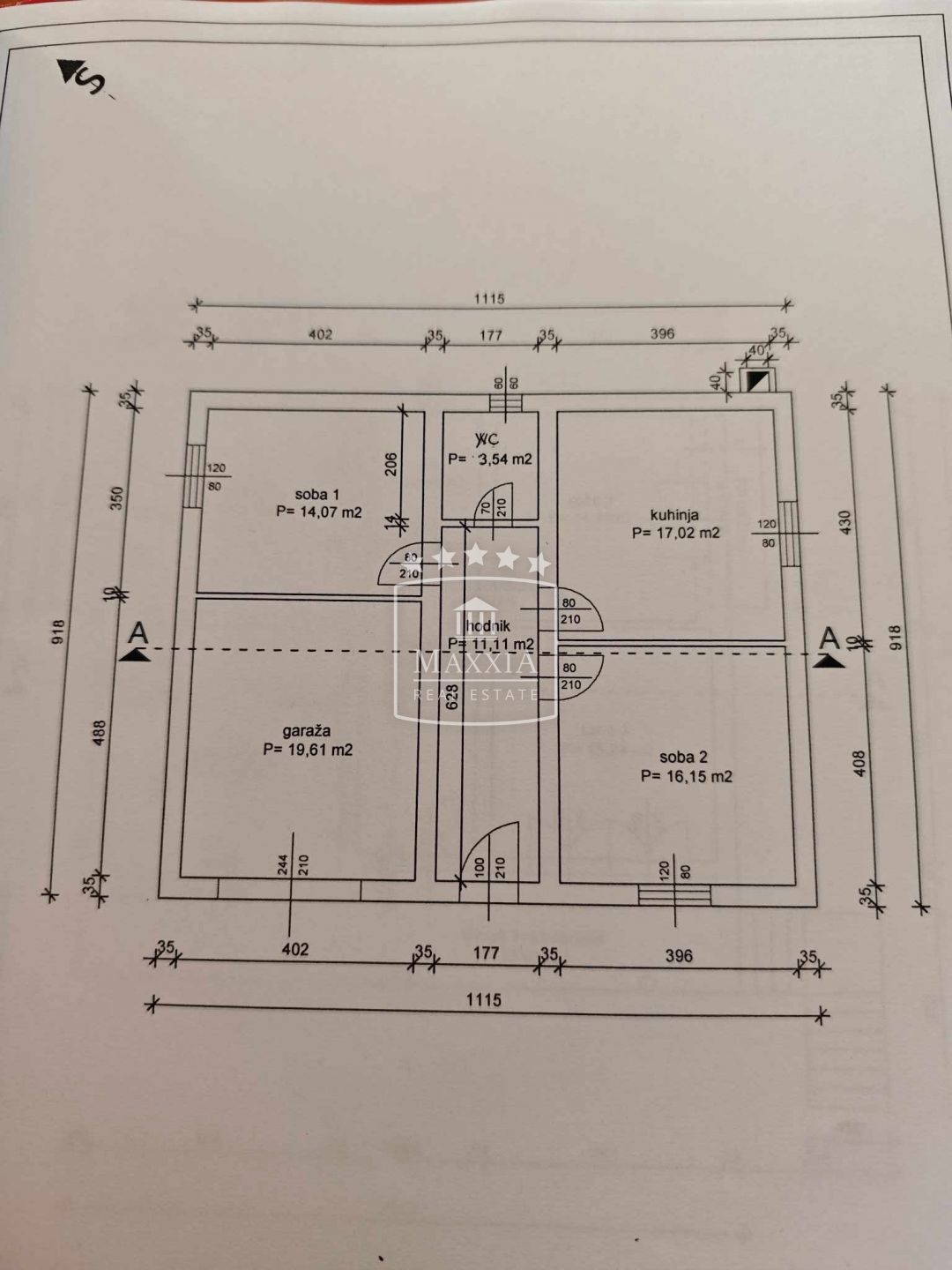 Casa Bibinje, 247,61m2
