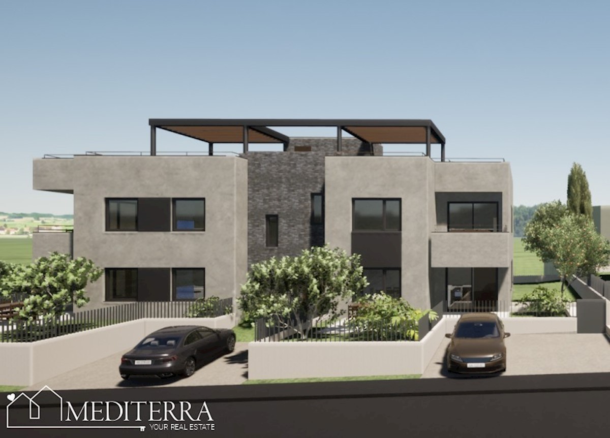 Appartamento con terrazza sul tetto e vista mare, Parenzo, Istria