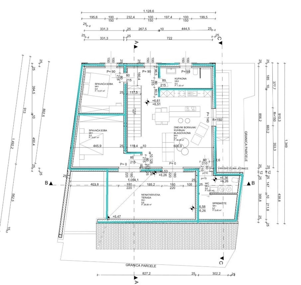 Bellissimo attico nel centro di Cittanova, Istria
