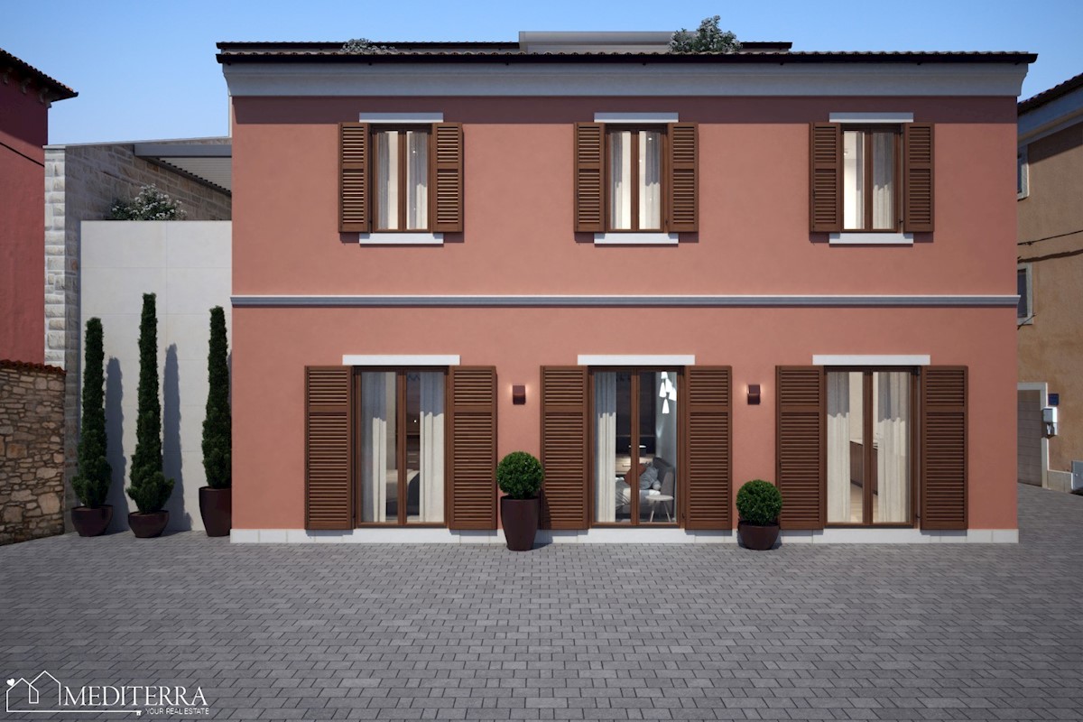 Bellissimo attico nel centro di Cittanova, Istria