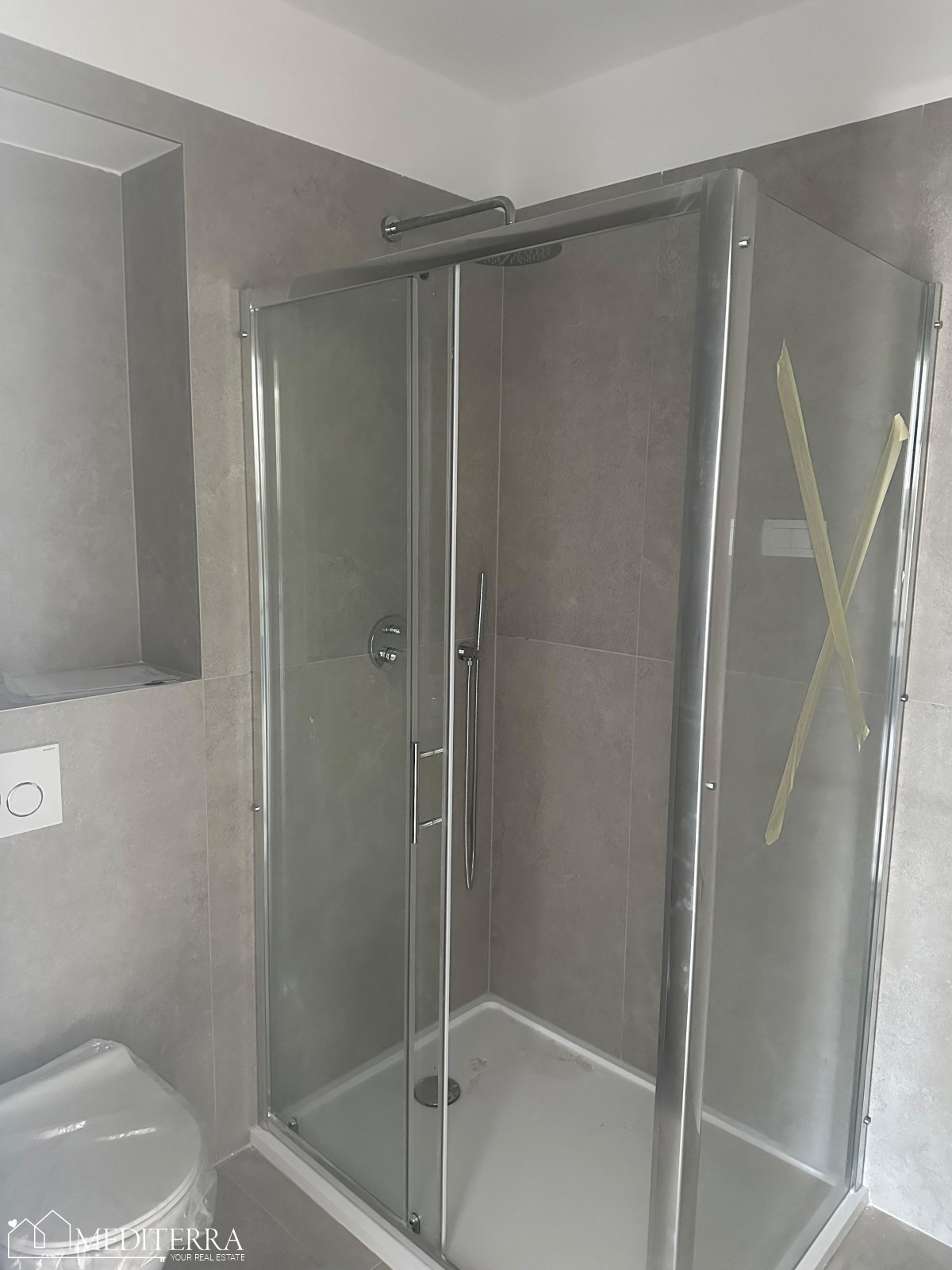 Appartamento con terrazza panoramica e vista mare, Vabriga, Istria