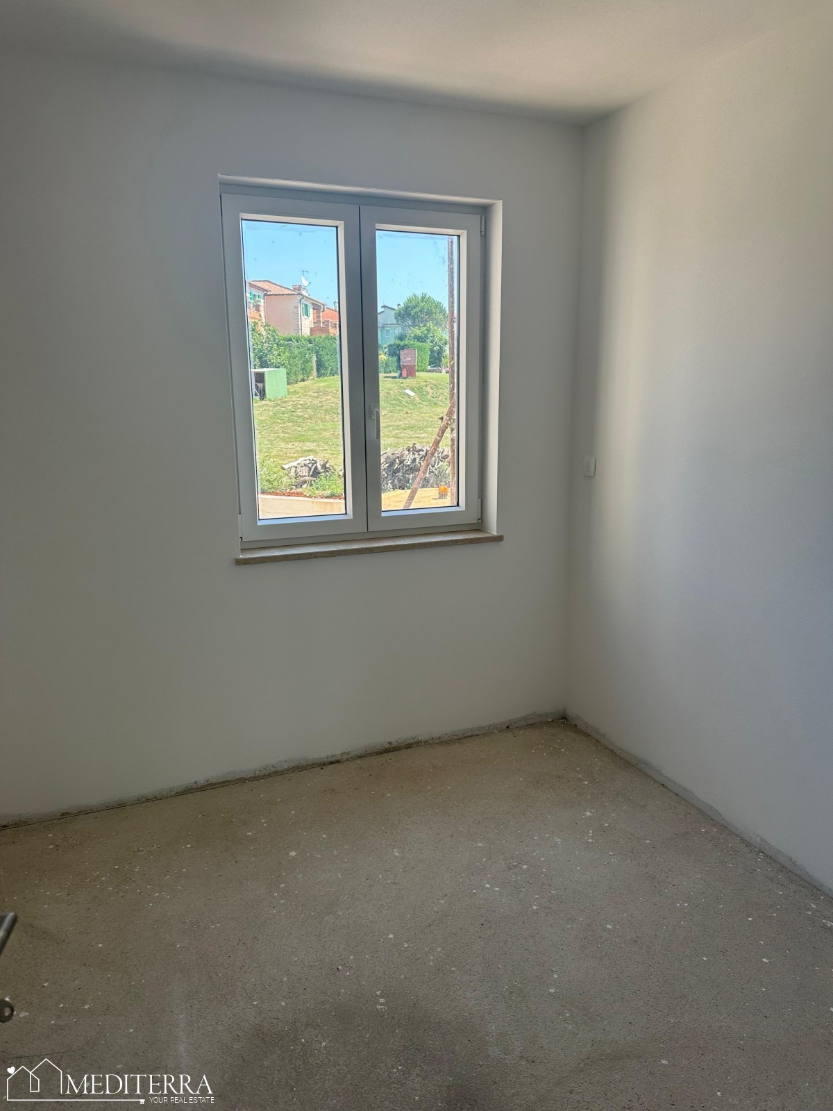 Appartamento con terrazza panoramica e vista mare, Vabriga, Istria