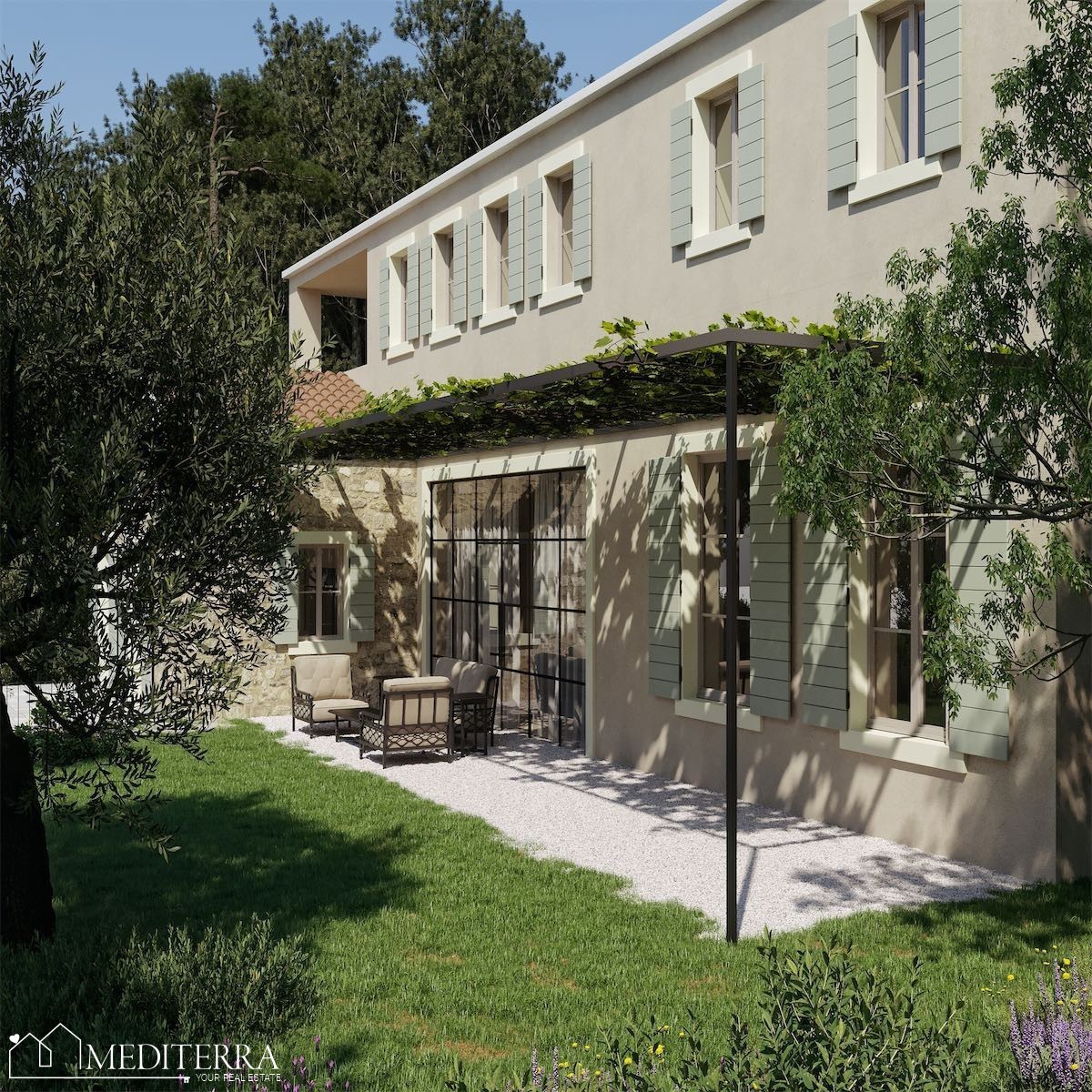 Villa con splendida vista mare, Verteneglio, Istria