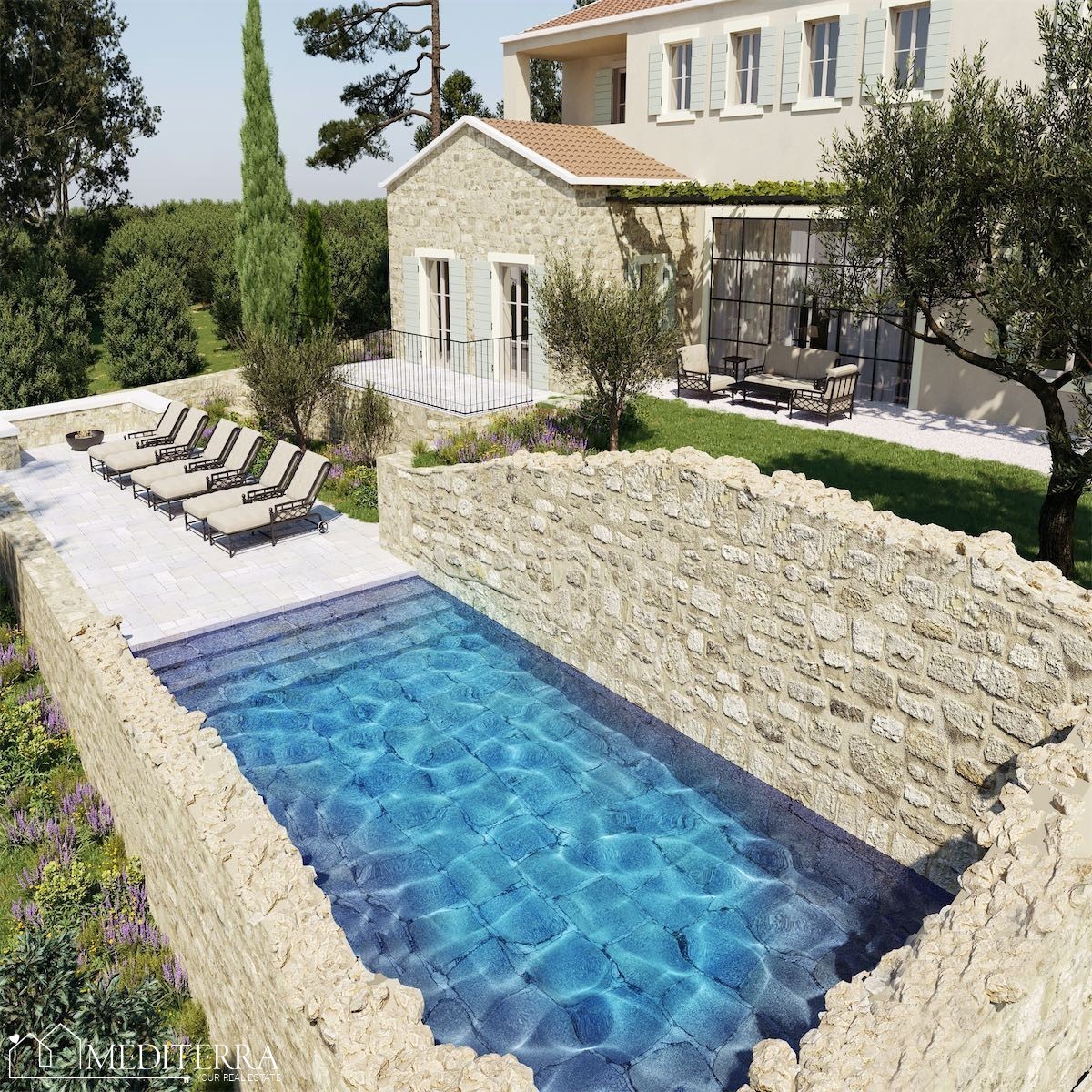 Villa con splendida vista mare, Verteneglio, Istria