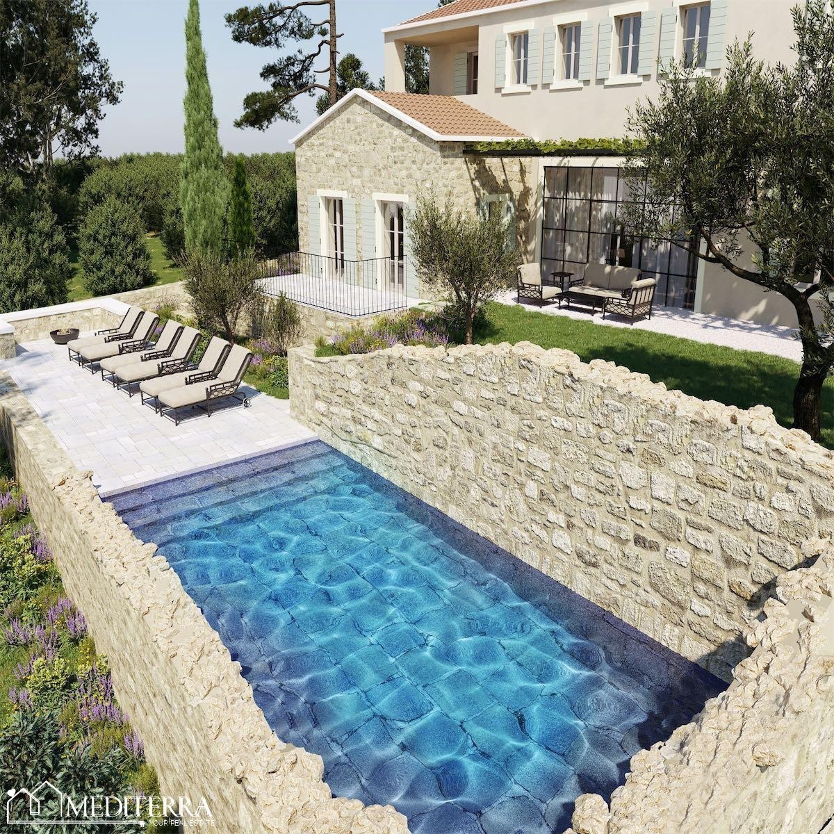 Villa con splendida vista mare, Verteneglio, Istria