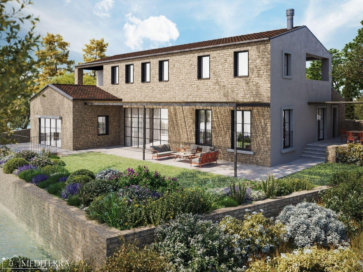 Villa con splendida vista mare, Verteneglio, Istria