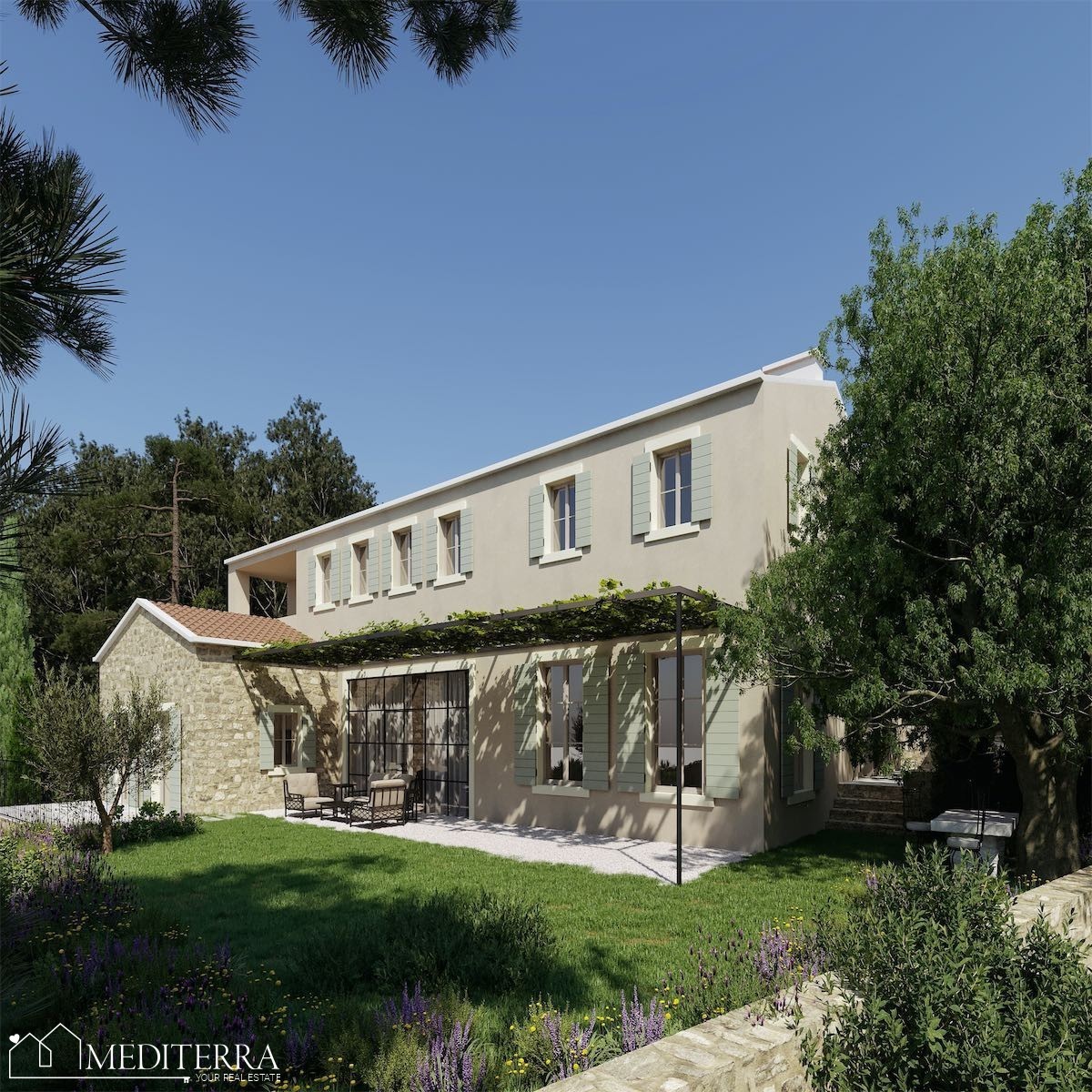Villa con splendida vista mare, Verteneglio, Istria