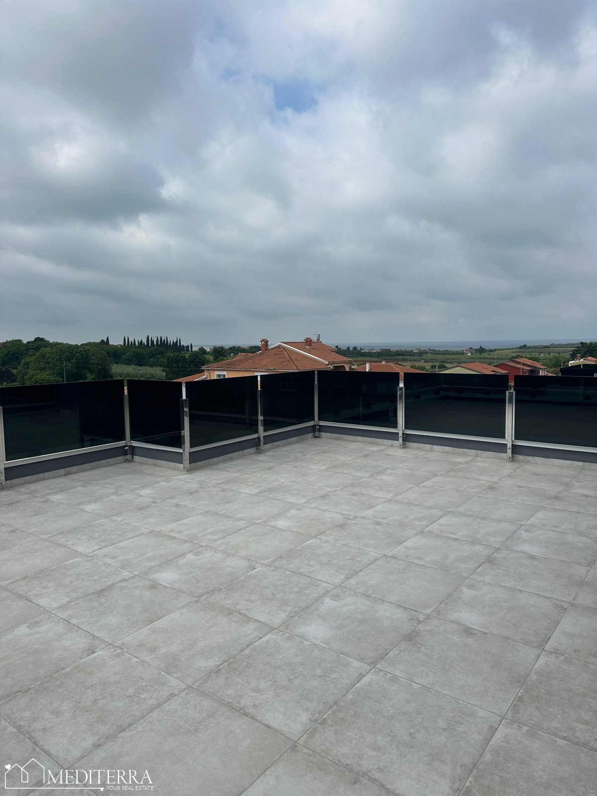 Contessa Residence 3, appartamento 4, con terrazza sul tetto, Cittanova, Istria